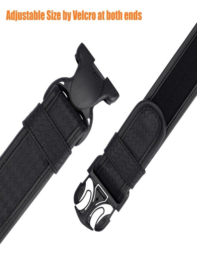TACNEX Basket Weave Duty Belt w/Hook Lining Tri-Release Buckle 4 Keepers 2" Police Law Enforcement Security Outer Belt L - Image 4